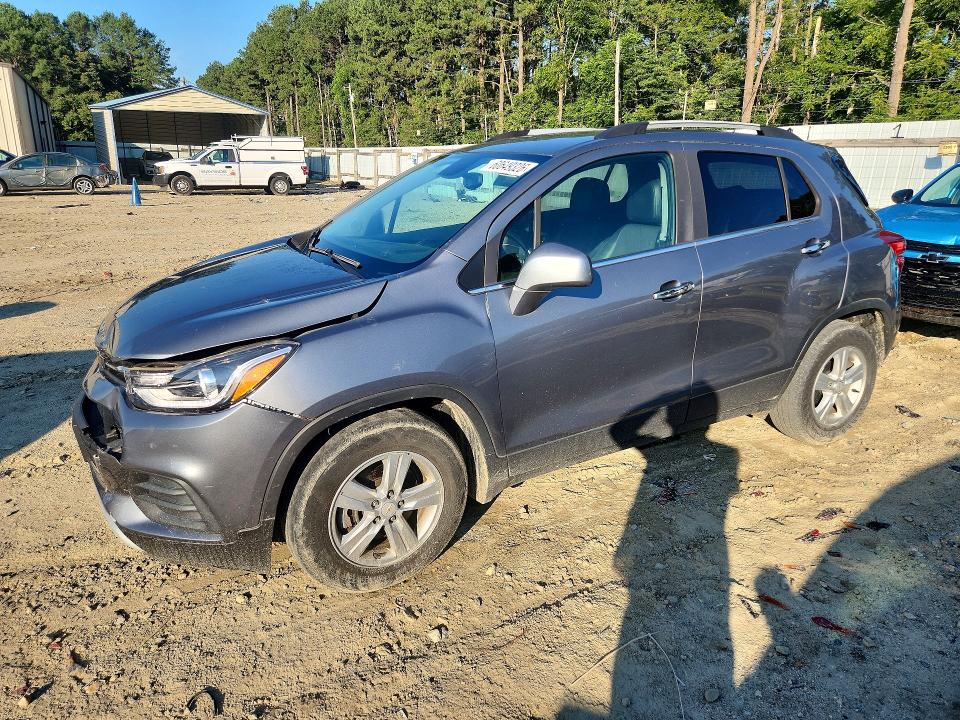 2019 Chevrolet Trax VIN KL7CJLSB2KB940976 COPART salvage auction — FRONT END, Md - Cert Of Salvage > 75% Damage, sold $650 on 2026-07-28 (photo 1)