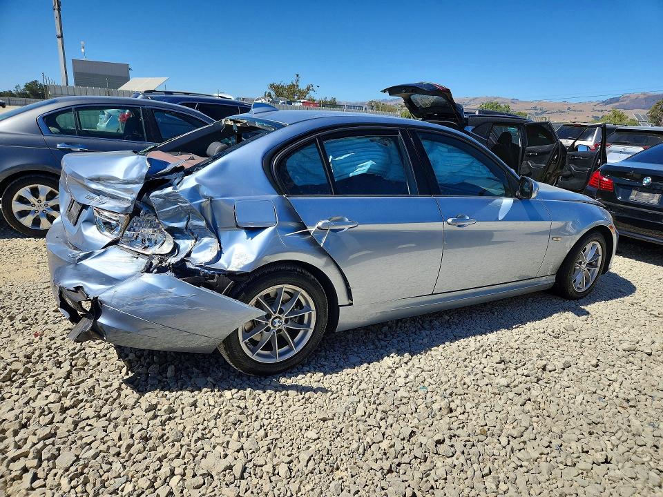 2010 BMW 3 series VIN WBAPH5G52ANM70912 COPART salvage auction — FRONT END, CA - SALVAGE CERTIFICATE, sold $525 on 2026-08-04 (photo 3)