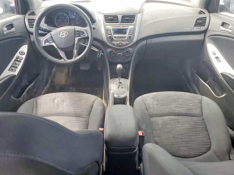 2016 Hyundai Accent VIN KMHCT5AE5GU259397 COPART salvage auction — FRONT END, ON - PERMIT NO BRAND - UNFIT, sold $225 on 2026-07-21 (photo 8)