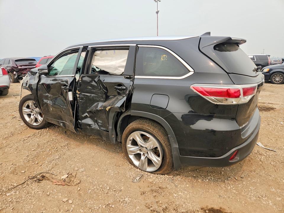 2015 Toyota Highlander VIN 5TDDKRFH1FS081318 COPART salvage auction — FRONT END, MI - DEALER ONLY CLEAN TITLE, sold $375 on 2026-07-24 (photo 2)