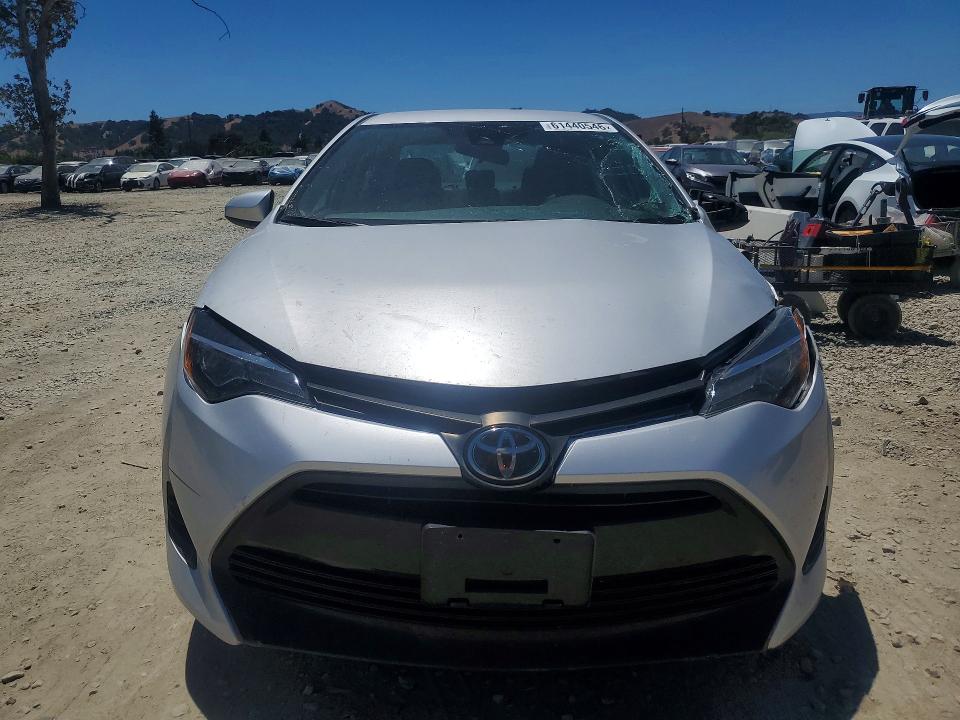 2019 Toyota Corolla VIN 5YFBURHE8KP883968 COPART salvage auction — FRONT END, Ca - Salvage Certificate, sold $2,150 on 2026-07-28 (photo 5)