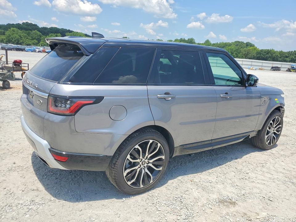 2020 Land rover Range rover sport VIN SALWR2RY7LA717457 COPART salvage auction — FRONT END, Nc - Salvage Certificate Of Title, sold $2,650 on 2026-07-29 (photo 3)