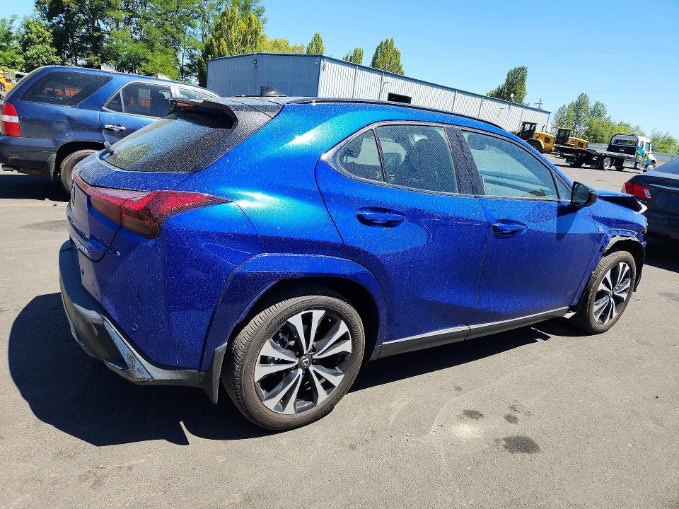 2025 Lexus Ux VIN JTHUCJDH4S2008820 COPART salvage auction — FRONT END, Ut - Certificate Of Title, sold $125 on 2026-07-27 (photo 3)