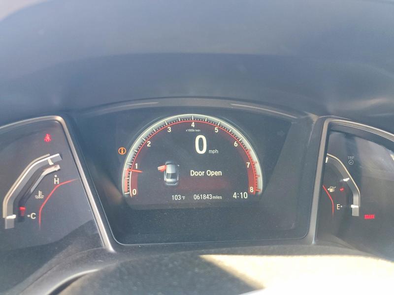 2018 Honda Civic VIN 2HGFC1E55JH702194 COPART salvage auction — MINOR DENT/SCRATCHES, Ca - Dis/Dlr/Exp Only Clean Title, sold $12,100 on 2026-07-30 (photo 9)