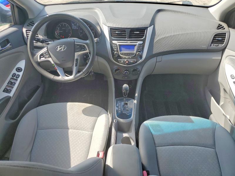 2013 Hyundai Accent VIN KMHCU5AE5DU074873 COPART salvage auction — FRONT END, Pa - Certificate Of Salvage, sold $450 on 2026-07-23 (photo 8)