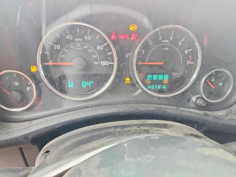 2014 Jeep Wrangler / VIN 1C4BJWEG0EL128355 COPART salvage auction — MECHANICAL, OH - CERT OF TITLE-REPOSSESSION, sold $8,100 on 2026-08-31 (photo 9)