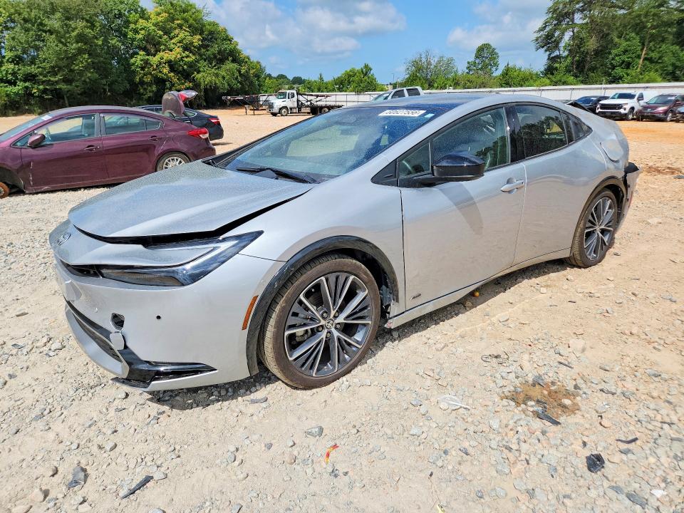2023 Toyota Prius VIN JTDADABUXP3000563 COPART salvage auction — REAR END, Ga - Dealer Only Salvage Title, sold $6,300 on 2026-07-27 (photo 1)