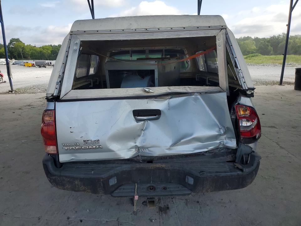 2006 Toyota Tacoma VIN 5TENX22N56Z255189 COPART salvage auction — REAR END, GA - CERT OF TITLE-SALVAGE (P), sold $2,100 on 2026-07-23 (photo 6)