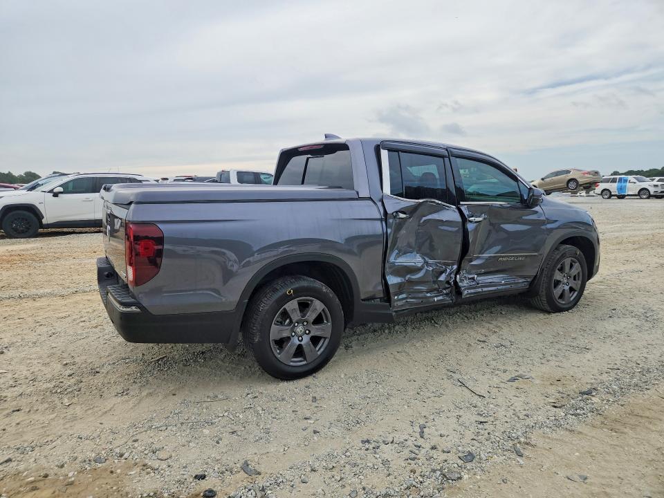 2020 Honda Ridgeline VIN 5FPYK3F76LB004960 COPART salvage auction — SIDE, Ga - Cert Of Title-Salvage, sold $7,800 on 2026-09-02 (photo 3)