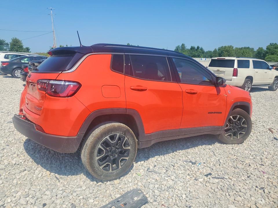 2021 Jeep Compass VIN 3C4NJDDB0MT545260 COPART salvage auction — SIDE, Mi - Cert Of Title-Salvage Vehicle, sold $1,100 on 2026-08-15 (photo 3)