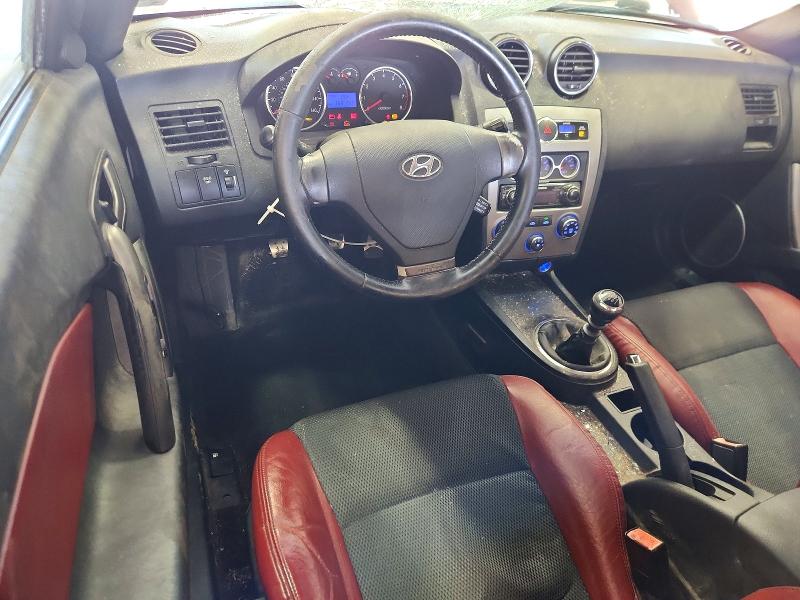 2007 Hyundai Tiburon VIN KMHHN66F57U253137 COPART salvage auction — ROOF, Va - Cert Of Title - Salvage, sold $425 on 2026-07-31 (photo 8)