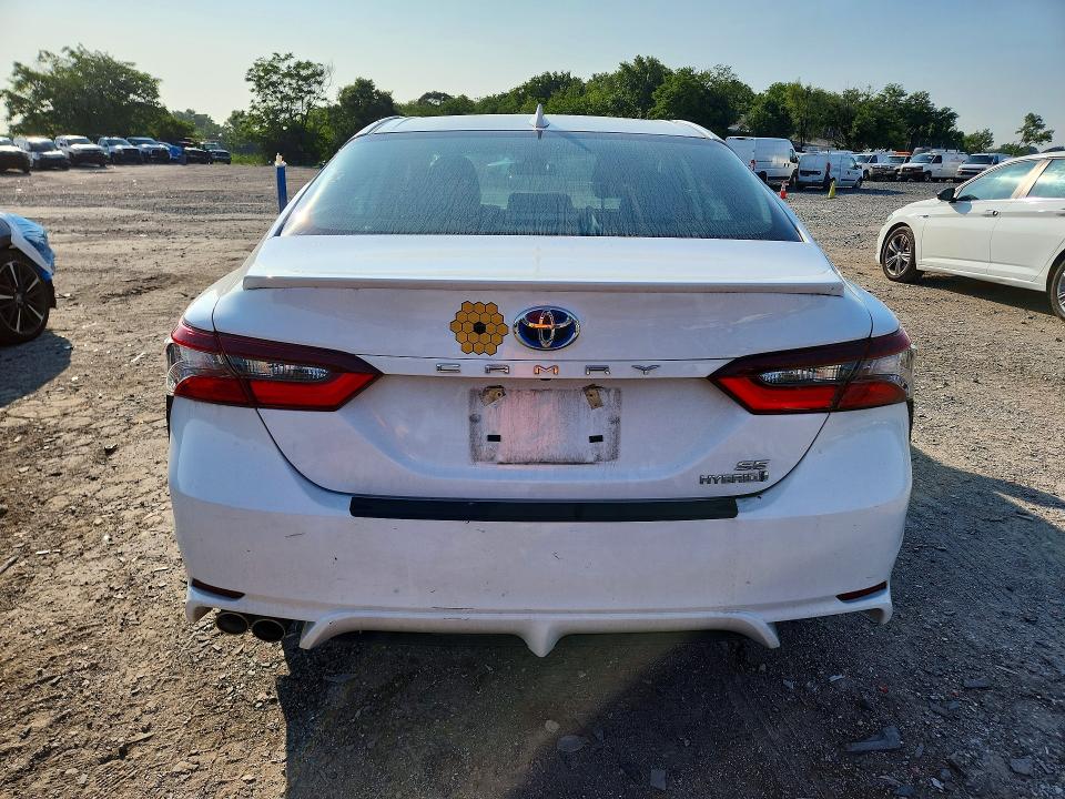 2022 Toyota Camry solara VIN 4T1G31AK5NU581681 COPART salvage auction — FRONT END, Md - Cert Of Salvage > 75% Damage, sold $11,100 on 2026-08-25 (photo 6)