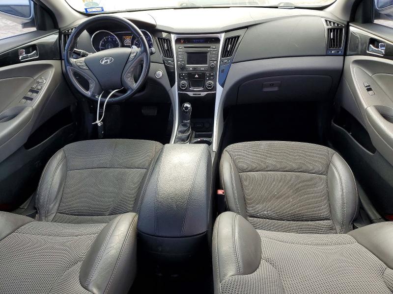 2014 Hyundai Sonata VIN 5NPEC4AB5EH814630 COPART salvage auction — REAR END, TX - SALVAGE VEHICLE TITLE (P), sold $800 on 2026-07-31 (photo 8)