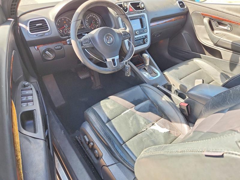 2012 Volkswagen Eos VIN WVWFW7AH2CV002829 COPART salvage auction — FRONT END, Ca - Salvage Certificate, sold $425 on 2026-08-10 (photo 8)