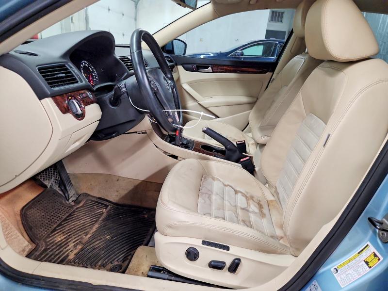 2013 Volkswagen Passat VIN 1VWCN7A38DC061839 COPART salvage auction — FRONT END, In - Certificate Of Title (P), sold $80 on 2026-07-28 (photo 7)