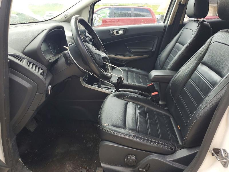 2018 Ford Ecosport VIN MAJ3P1VE1JC212415 COPART salvage auction — MECHANICAL, Oh - Certificate Of Title, sold $425 on 2026-07-22 (photo 7)