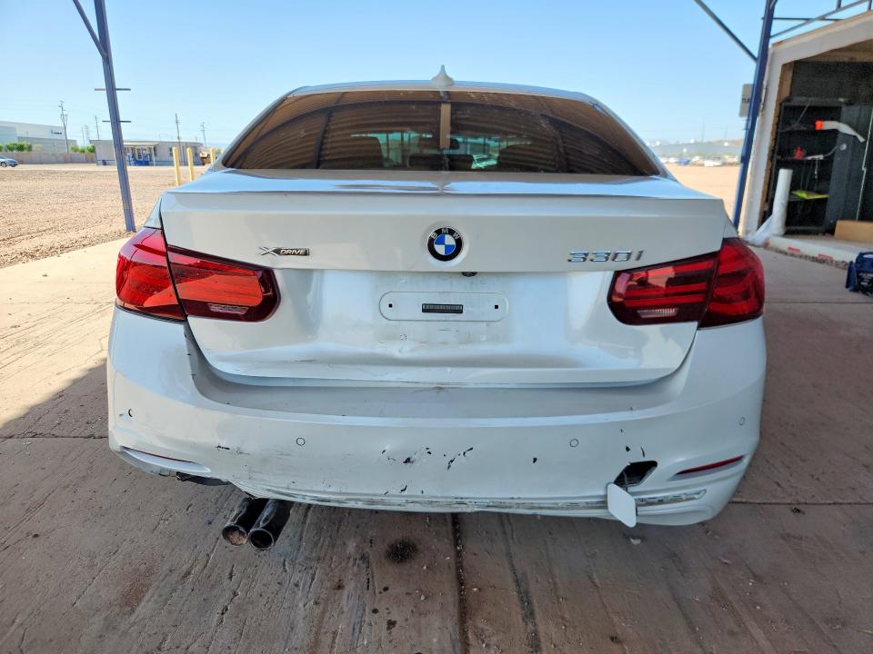 2018 BMW 3er VIN WBA8D9G5XJNU66694 COPART salvage auction — REAR END, Salvage Title, sold $2,550 on 2026-07-28 (photo 6)