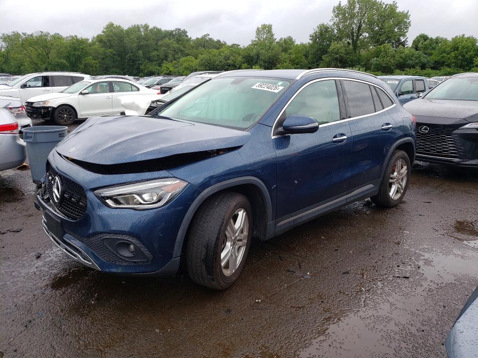 2021 Mercedes-benz Gla-klasse VIN W1N4N4HB3MJ177943 COPART salvage auction — FRONT END, Ct - Cert Of Title-Salvage, sold $6,200 on 2026-07-14 (photo 1)