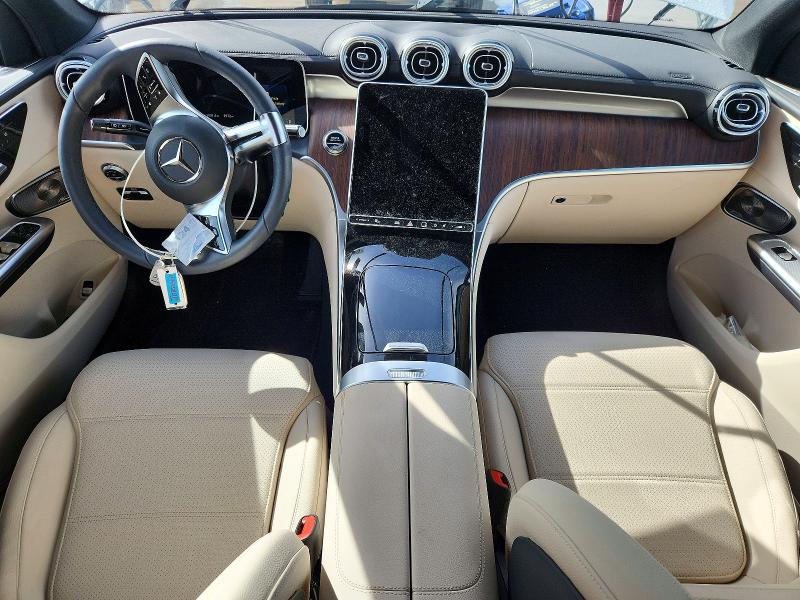 2025 Mercedes-benz Glc VIN W1NKM4HB4SF287829 COPART salvage auction — WATER/FLOOD, Tx - Salvage Title-Flood Damage, sold $11,000 on 2026-07-30 (photo 8)