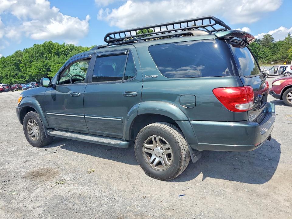 2006 Toyota Sequoia VIN 5TDBT48A56S272621 COPART salvage auction — WATER/FLOOD, PA - CERT OF SALVAGE-W=FLOOD VEH, sold $175 on 2026-07-30 (photo 2)