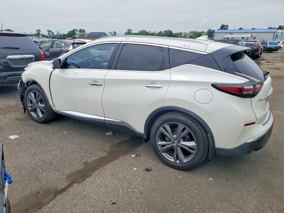 2020 Nissan Murano VIN 5N1AZ2DSXLN103592 COPART salvage auction — FRONT END, Pa - Cert Of Salv-R=Reconstructed, sold $7,300 on 2026-08-07 (photo 2)