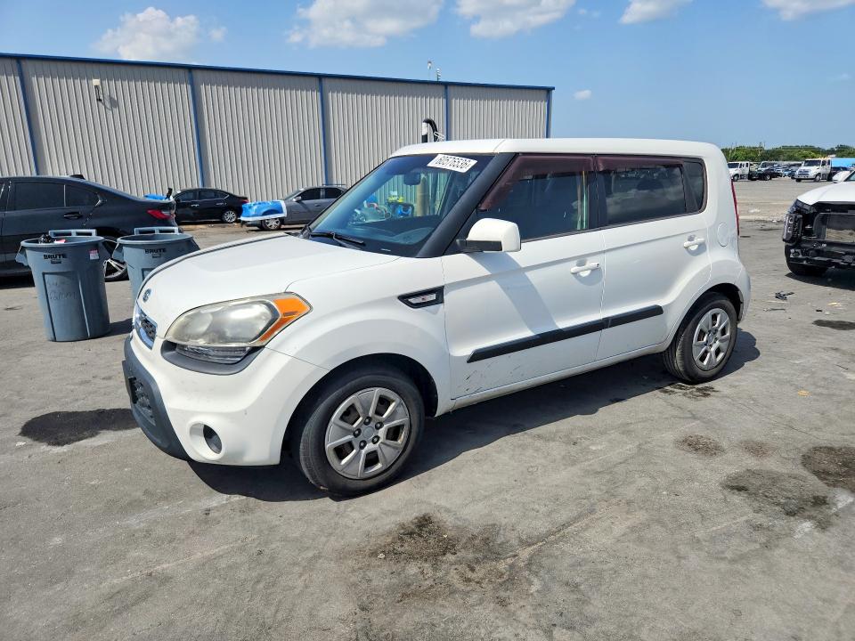 2012 Kia Soul VIN KNDJT2A54C7442342 COPART salvage auction — FRONT END, Fl - Cert Of Title Slvg Rebuildable, sold $325 on 2026-07-20 (photo 1)