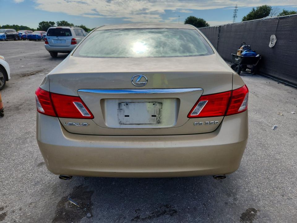 2008 Lexus Es 350 VIN JTHBJ46G182173848 COPART salvage auction — SIDE, FL - CERT OF TITLE SLVG REBUILDABLE, sold $775 on 2026-07-14 (photo 6)