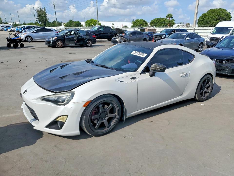 2013 Scion Fr-s VIN JF1ZNAA16D2726192 COPART salvage auction — REAR END, Fl - Cert Of Title Slvg Rebuildable, sold $2,350 on 2026-07-13 (photo 1)
