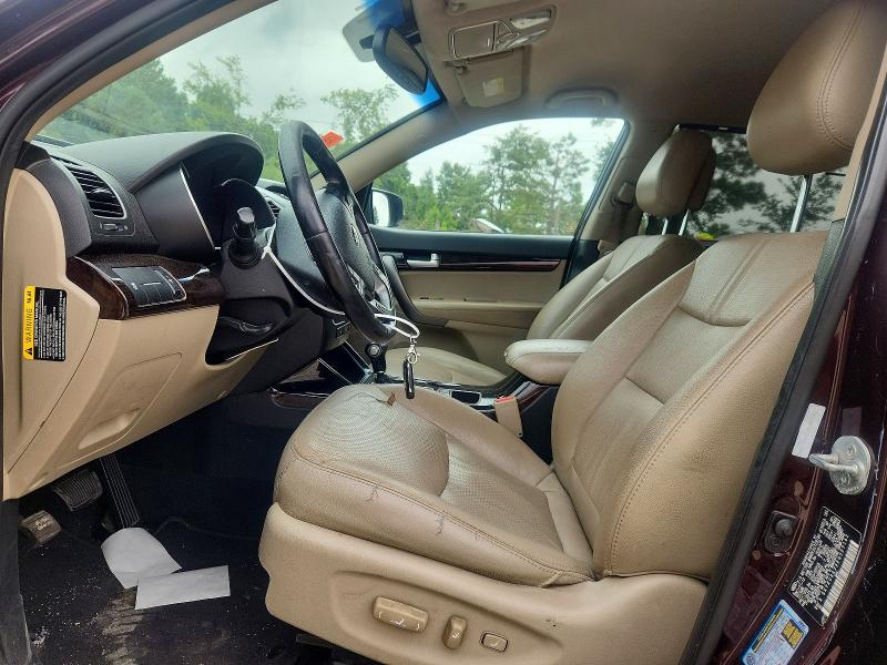 2014 Kia Sorento VIN 5XYKU4A7XEG527142 COPART salvage auction — MECHANICAL, VA - CERTIFICATE OF TITLE, sold $125 on 2026-07-28 (photo 7)