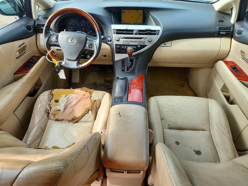 2010 Lexus Rx 450h VIN JTJBC1BA8A2010290 COPART salvage auction — FRONT END, MD - CERTIFICATE OF TITLE, sold $2,000 on 2026-07-30 (photo 8)