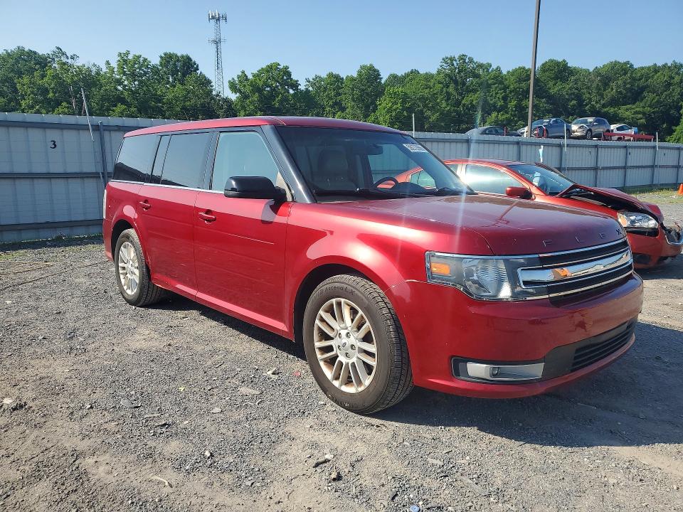 2013 Ford Flex VIN 2FMGK5C89DBD14558 COPART salvage auction — FRONT END, Pa - Certificate Of Salvage, sold $850 on 2026-07-09 (photo 4)
