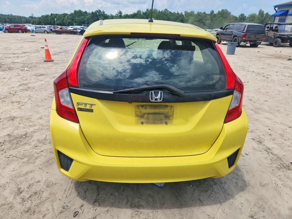 2016 Honda Fit VIN JHMGK5H51GX013541 COPART salvage auction — ROOF, Fl - Cert Of Title Slvg Rebuildable, sold $1,700 on 2026-07-31 (photo 6)