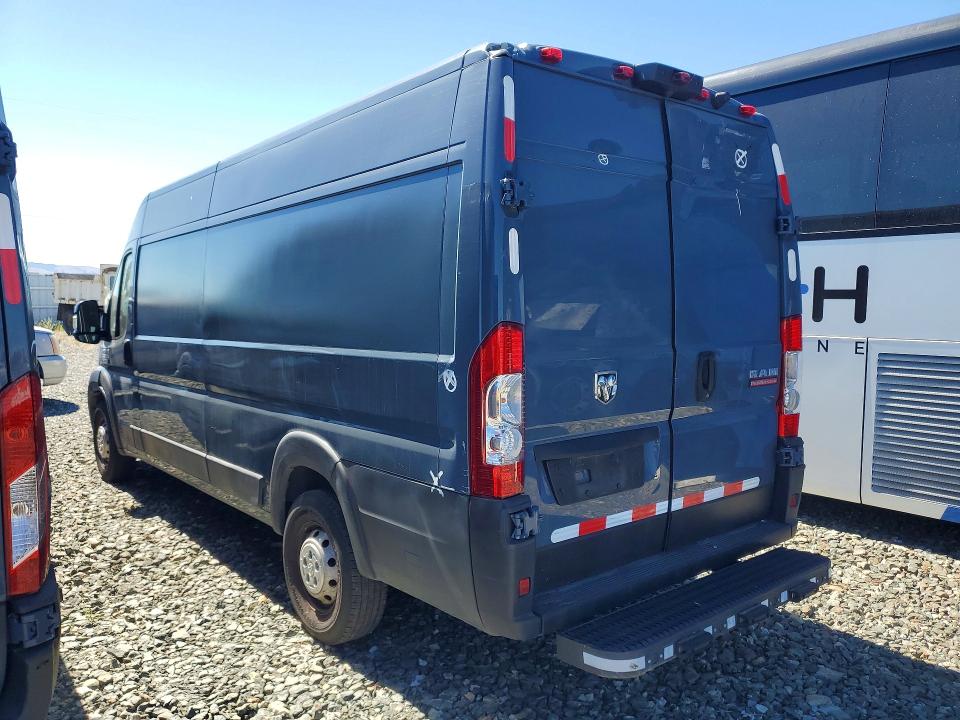 2021 Ram Promaster 3500 VIN 3C6MRVJGXME580152 COPART salvage auction — REAR END, Ca - Dis/Dlr/Exp Only Clean Title, sold $6,700 on 2026-07-30 (photo 2)