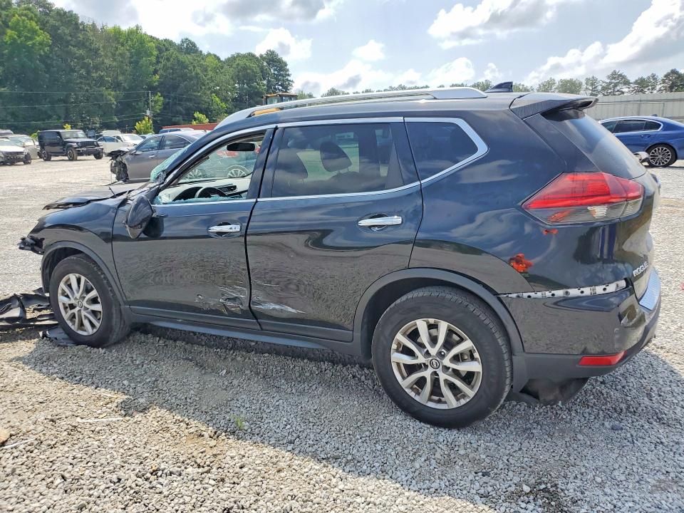 2017 Nissan Rogue VIN KNMAT2MT3HP556172 COPART salvage auction — ALL OVER, GA - CERT OF TITLE-SALVAGE, sold $1,300 on 2026-07-27 (photo 2)