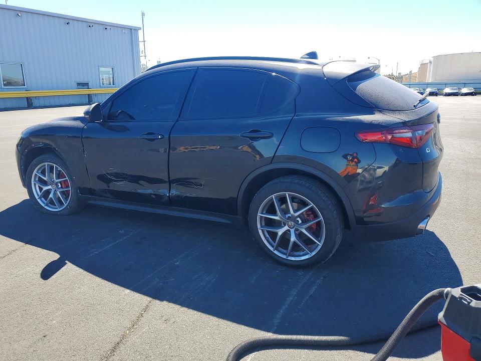 2018 Alfa romeo Stelvio VIN ZASFAKNN2J7B73316 COPART salvage auction — SIDE, Ca - Salvage Certificate, sold $4,300 on 2026-09-02 (photo 2)