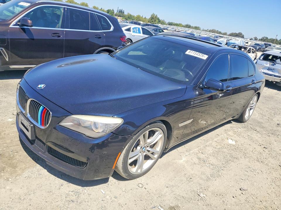 2011 BMW 7 series VIN WBAKB8C58BC851647 COPART salvage auction — MINOR DENT/SCRATCHES, CA - SALVAGE CERTIFICATE, sold $200 on 2026-07-28 (photo 1)