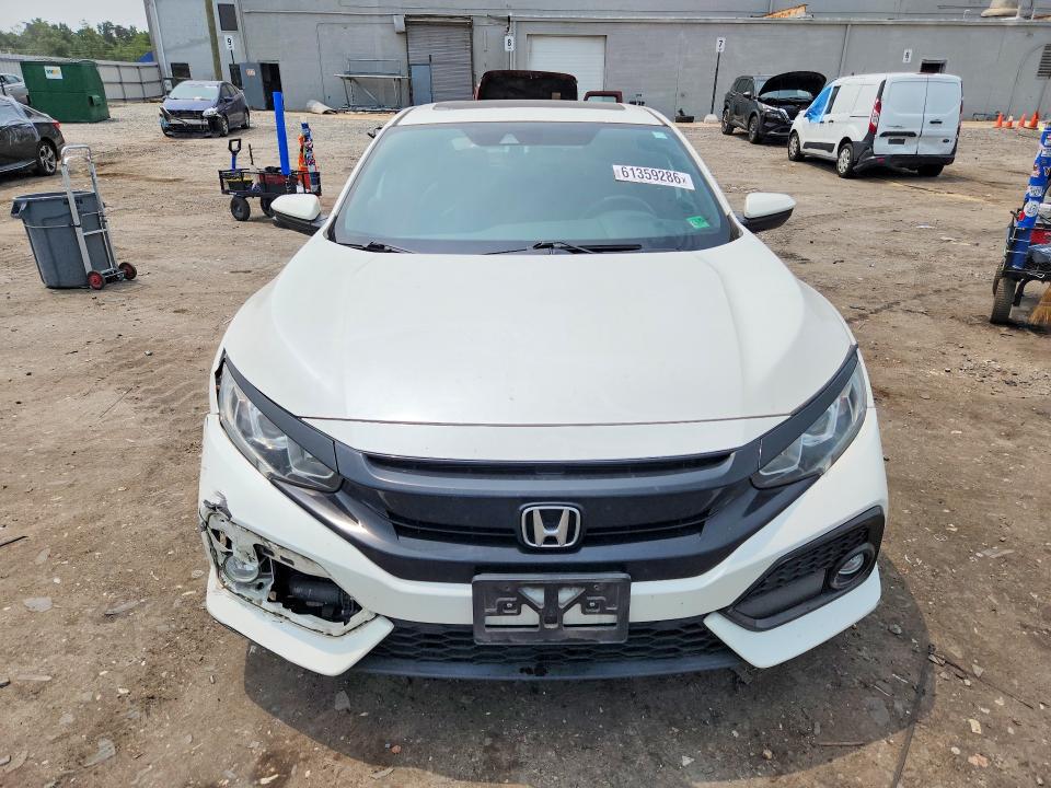 2018 Honda Civic VIN SHHFK7H88JU216252 COPART salvage auction — FRONT END, Va - Cert Of Title - Salvage, sold $200 on 2026-07-29 (photo 5)