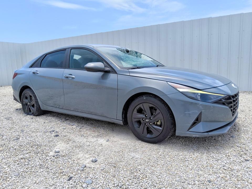 2023 Hyundai Elantra VIN KMHLM4AGXPU441492 COPART salvage auction — FRONT END, Fl - Certificate Of Title, sold $400 on 2026-07-28 (photo 4)