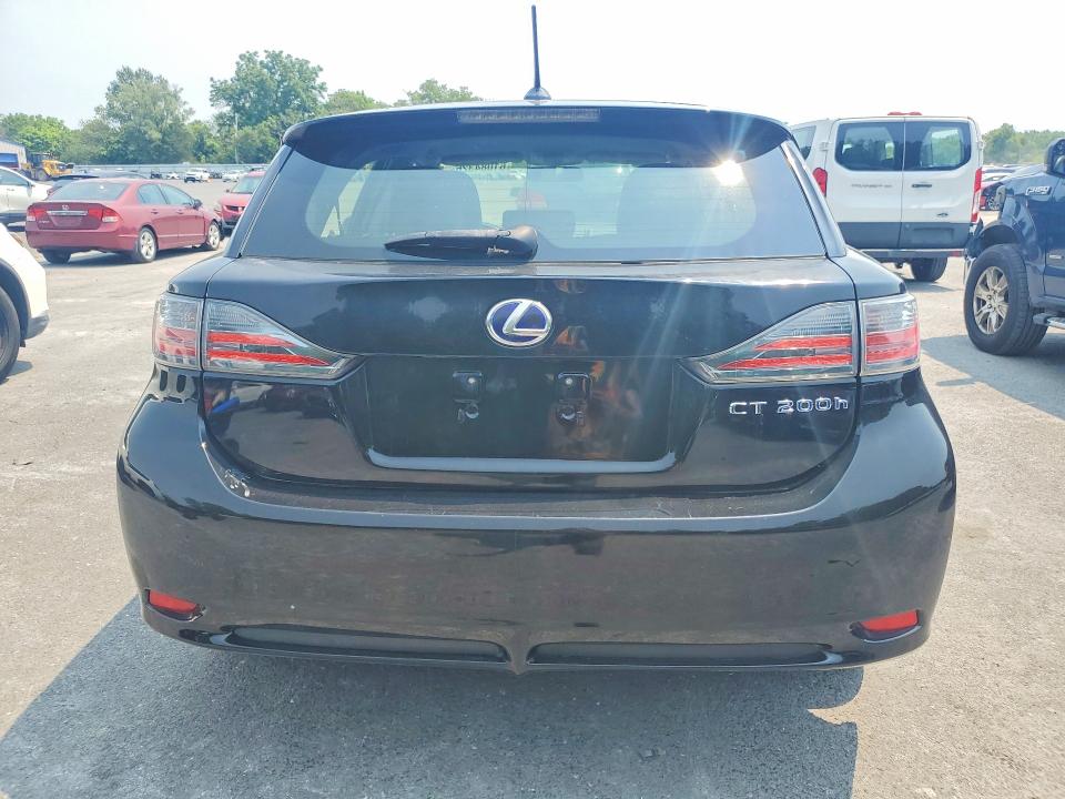 2012 Lexus Ct VIN JTHKD5BH8C2111772 COPART salvage auction — WATER/FLOOD, Pa - Cert Of Salvage-W=Flood Veh, sold $2,400 on 2026-07-21 (photo 6)
