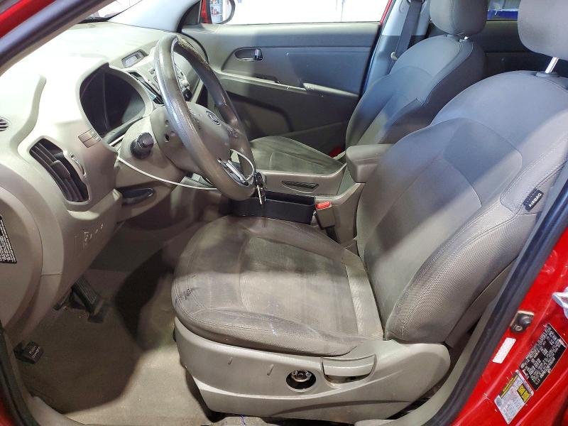 2011 Kia Sportage VIN KNDPBCA29B7016248 COPART salvage auction — MINOR DENT/SCRATCHES, MT - CERTIFICATE OF TITLE, sold $175 on 2026-07-20 (photo 7)