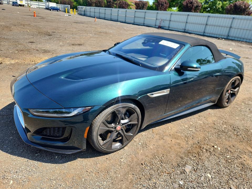 2021 Jaguar F-type VIN SAJD85FV5MCK69756 COPART salvage auction — UNDERCARRIAGE, Ct - Cert Of Title-Salvage, sold $15,400 on 2026-07-28 (photo 1)