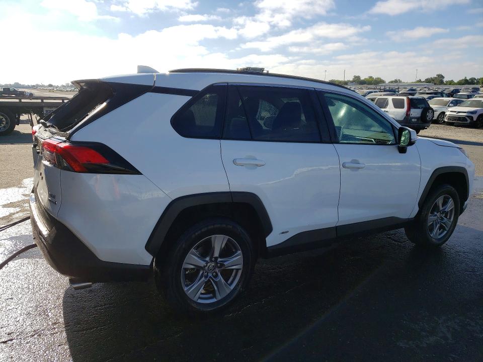 2024 Toyota Rav4 hybrid VIN 4T3RWRFV1RU142170 COPART salvage auction — REAR END, Ca - Salvage Certificate, sold $14,800 on 2026-07-27 (photo 3)