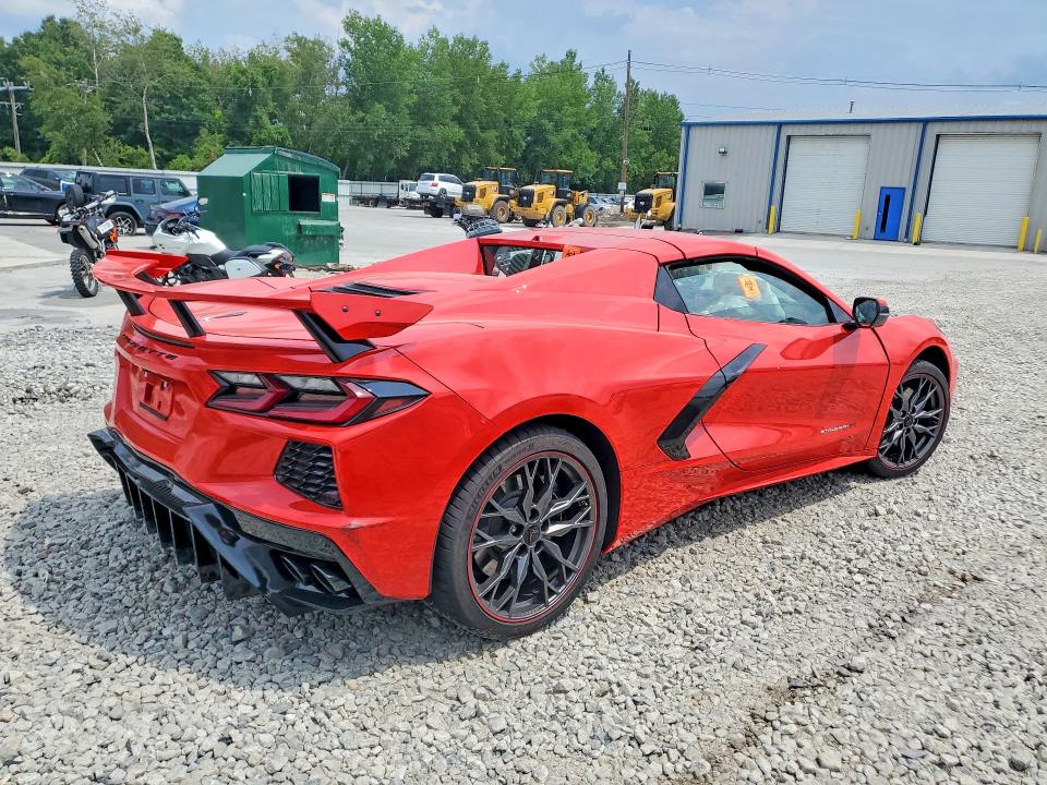 2024 Chevrolet Corvette VIN 1G1YB3D48R5101985 COPART salvage auction — FRONT END, Salvage Title, sold $16,700 on 2026-08-26 (photo 3)