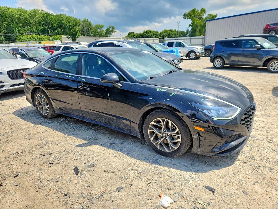 2020 Hyundai Sonata VIN 5NPEL4JA2LH057447 COPART salvage auction — FRONT END, Va - Cert Of Title - Salvage, sold $1,100 on 2026-07-28 (photo 4)