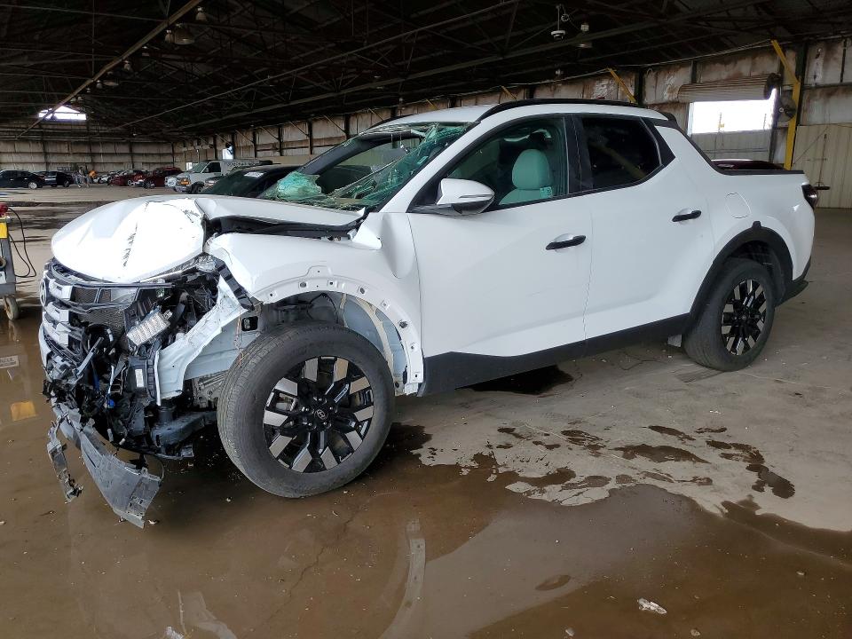 2025 Hyundai Santa cruz VIN 5NTJBDDE3SH137582 COPART salvage auction — FRONT END, Ca - Non-Repairable Vehicle Cert, sold $8,800 on 2026-07-29 (photo 1)