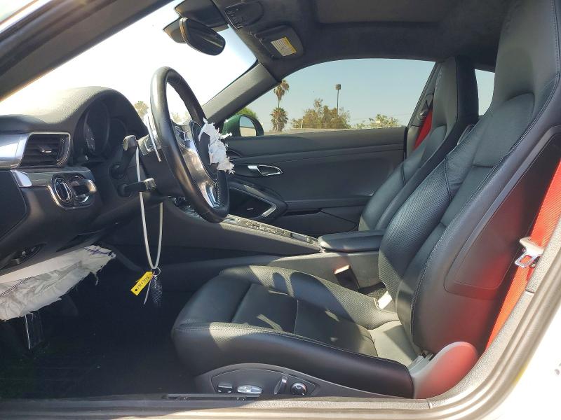 2016 Porsche 911 VIN WP0AB2A97GS122232 COPART salvage auction — FRONT END, Ca - Salvage Certificate, sold $36,500 on 2026-07-22 (photo 7)