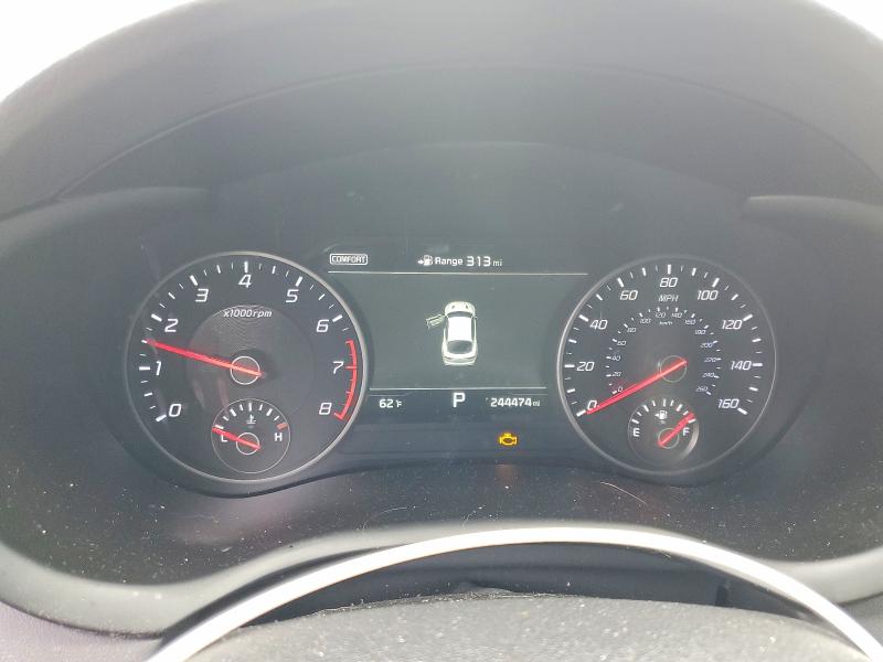2018 Kia Stinger VIN KNAE25LA6J6035283 COPART salvage auction — NORMAL WEAR, Wa - Vehicle Cert Of Ownership-Titl, sold $1,650 on 2026-07-31 (photo 9)