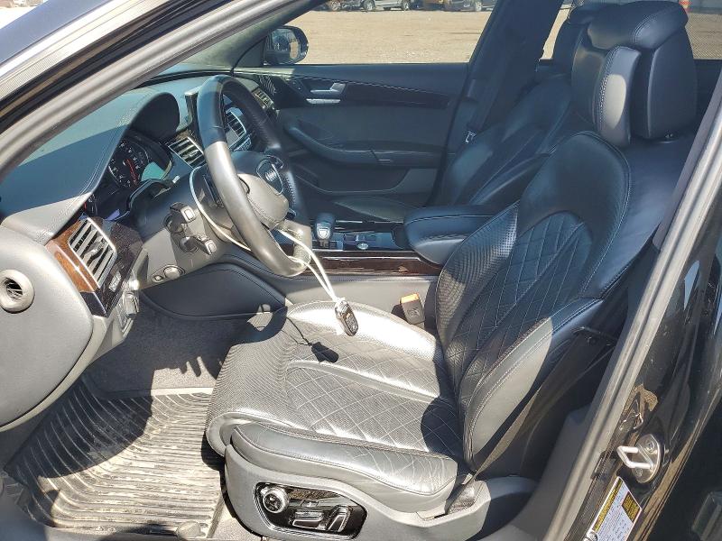 2017 Audi A8 VIN WAU43AFD1HN010394 COPART salvage auction — FRONT END, Md - Cert Of Salvage > 75% Damage, sold $2,000 on 2026-07-27 (photo 7)