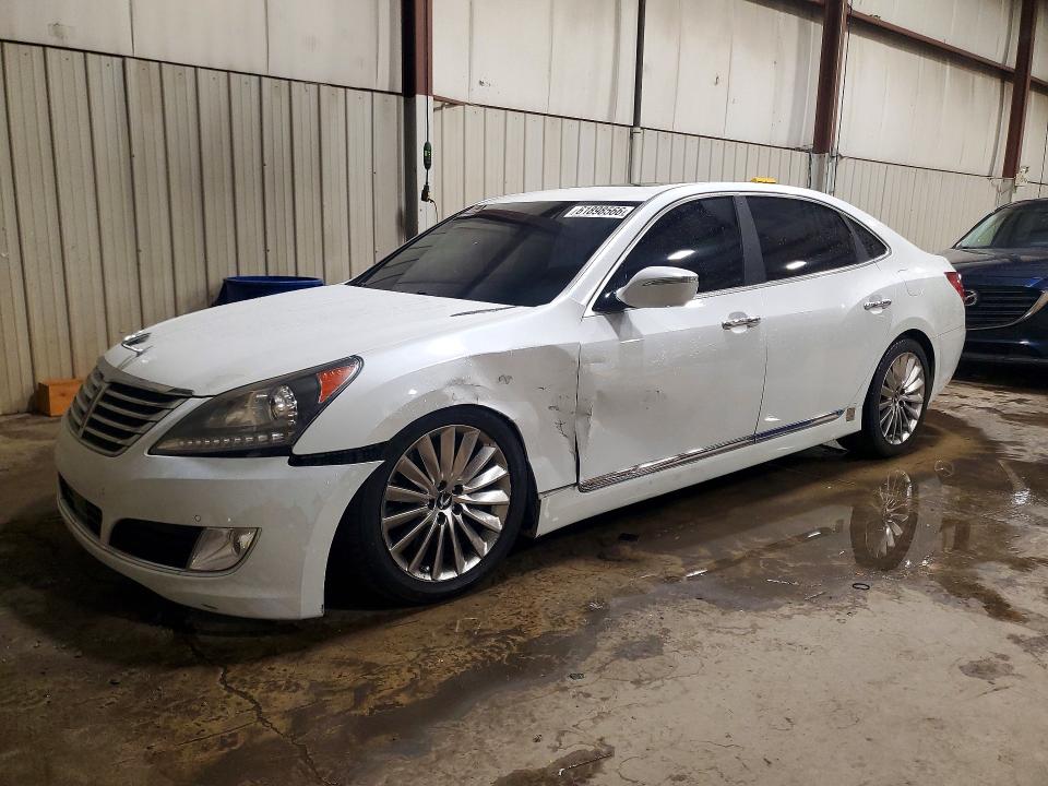 2014 Hyundai Equus VIN KMHGH4JH3EU078481 COPART salvage auction — SIDE, Pa - Certificate Of Salvage, sold $1,150 on 2026-07-31 (photo 1)