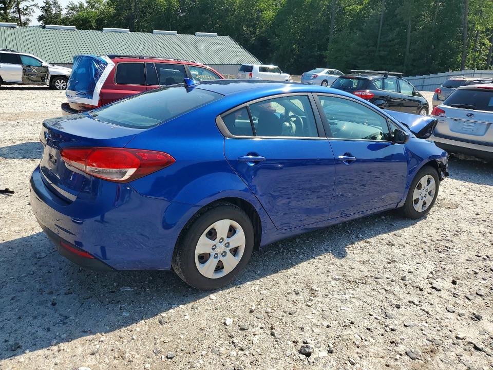 2017 Kia Forte VIN 3KPFL4A78HE065685 COPART salvage auction — FRONT END, Ma - Cert Of Title-Salvage, sold $425 on 2026-07-29 (photo 3)